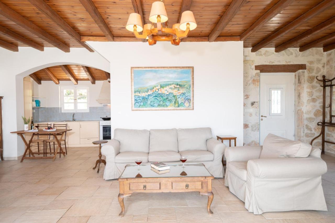 Villa Pelagos Tselendata Bagian luar foto