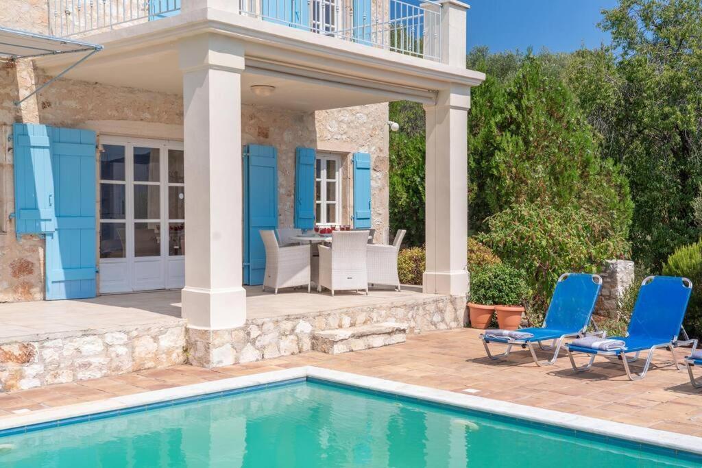 Villa Pelagos Tselendata Bagian luar foto