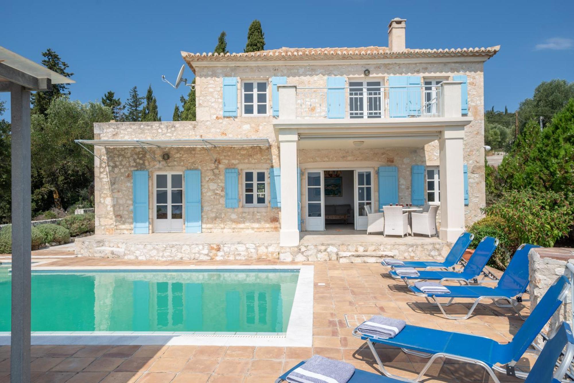 Villa Pelagos Tselendata Bagian luar foto
